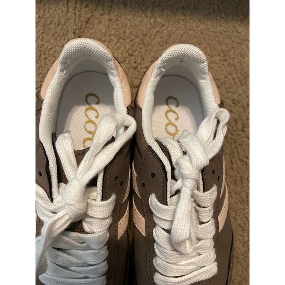 Women's Ccocci sneakers pink/brown size 6 - Picture 6 of 6